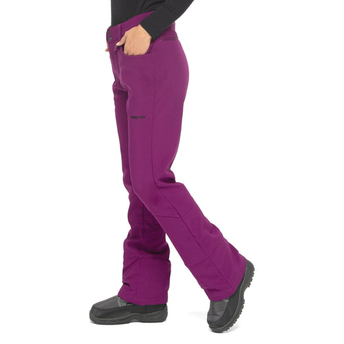 Buy Ewedoos Fleece Lined Pants Women Flare Yoga Pants with Pockets for  Women Bootcut Thermal Pants for Winter Black - 29